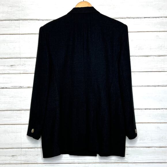 Rena Rowan for Saville Double Breasted Blazer Jacket Wool Plus Size 16 - Picture 2 of 11